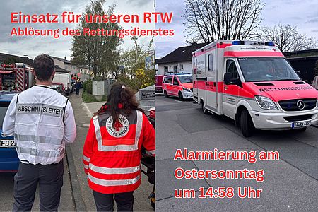 Einsatz am Ostersonntag