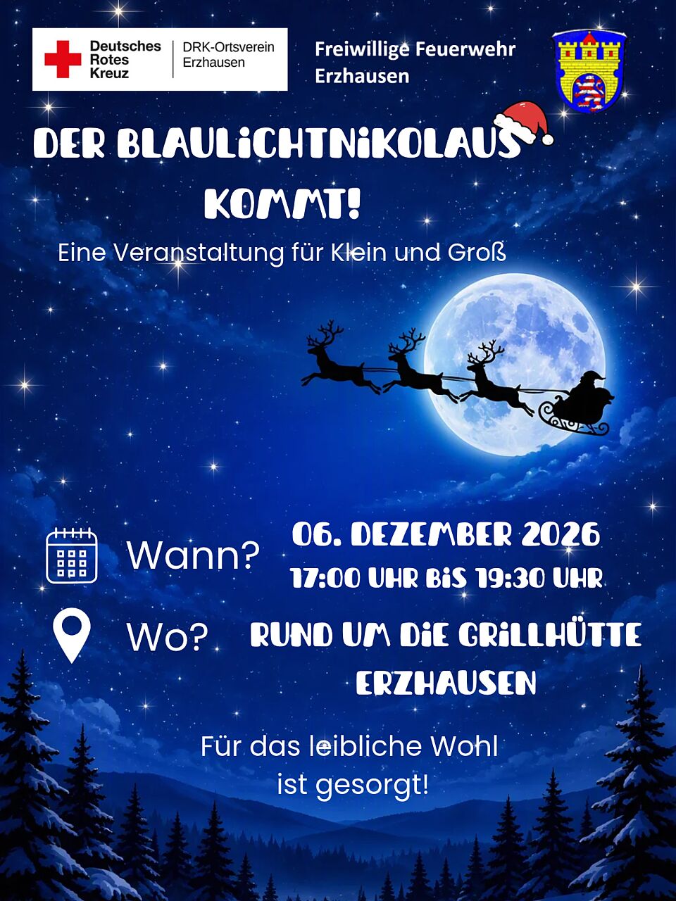 Blaulichtnikolaus 2026 Blaulichtnikolaus