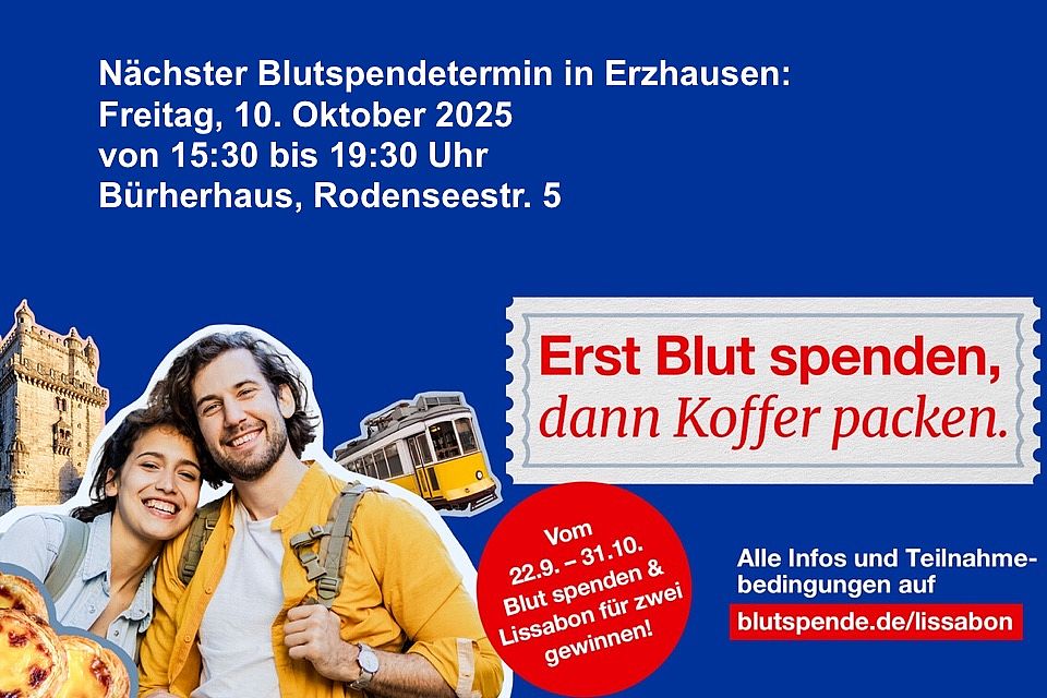 Blutspende am 10.10.2025