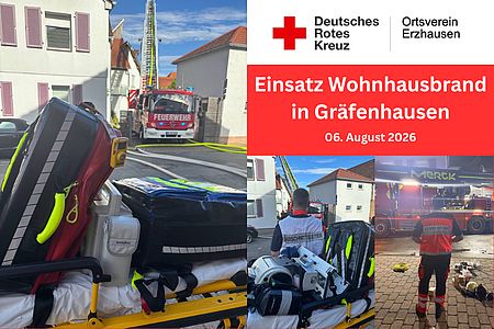 Wohnhausbrand in Gräfenhausen
